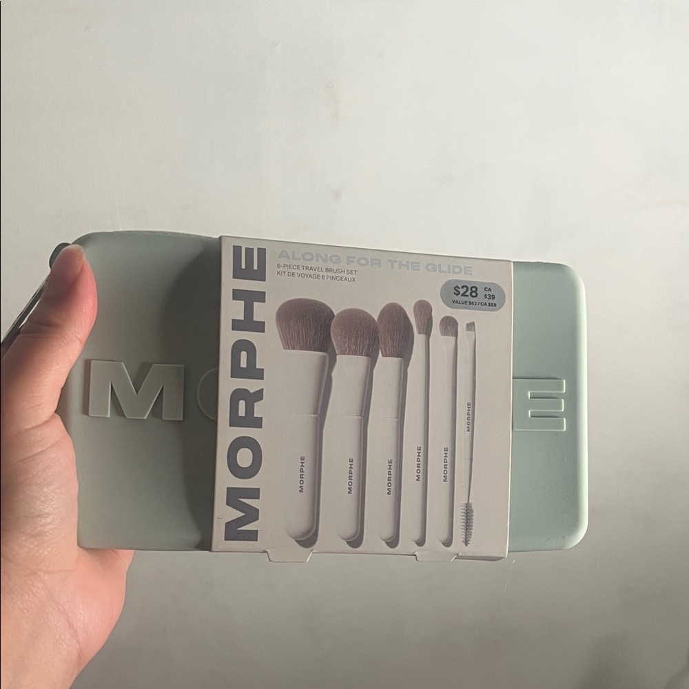 Morphe Along for the ride 6 piece brush travel set